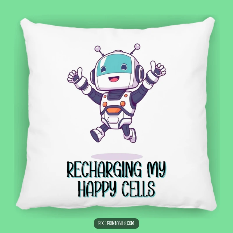 Funny Robot Jumping Pillow: Add Comfort and Cheerful Energy