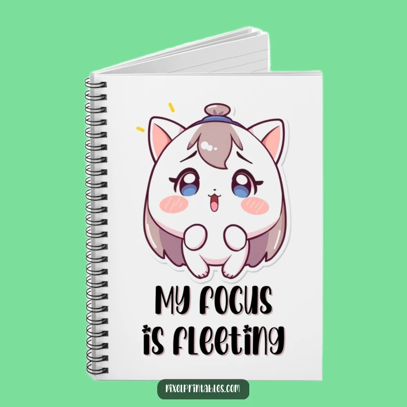 Funny Surprised Character Notebook: Jot Down Your Puzzling Thoughts