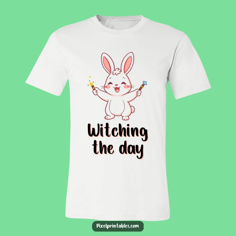 Funny Rabbit Magic T-Shirt: Cast a Spell of Fun, Great Funny Gift